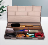 Hector Professional 8 Cells Hair Styling Accessories / Pins Organizer Scissors, Comb, Hairpin Storage Box
